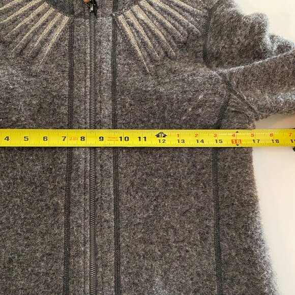 66 North Women's Gray Accent Icelandic Kandi Starneck Jacket Size S - Picture 11 of 11